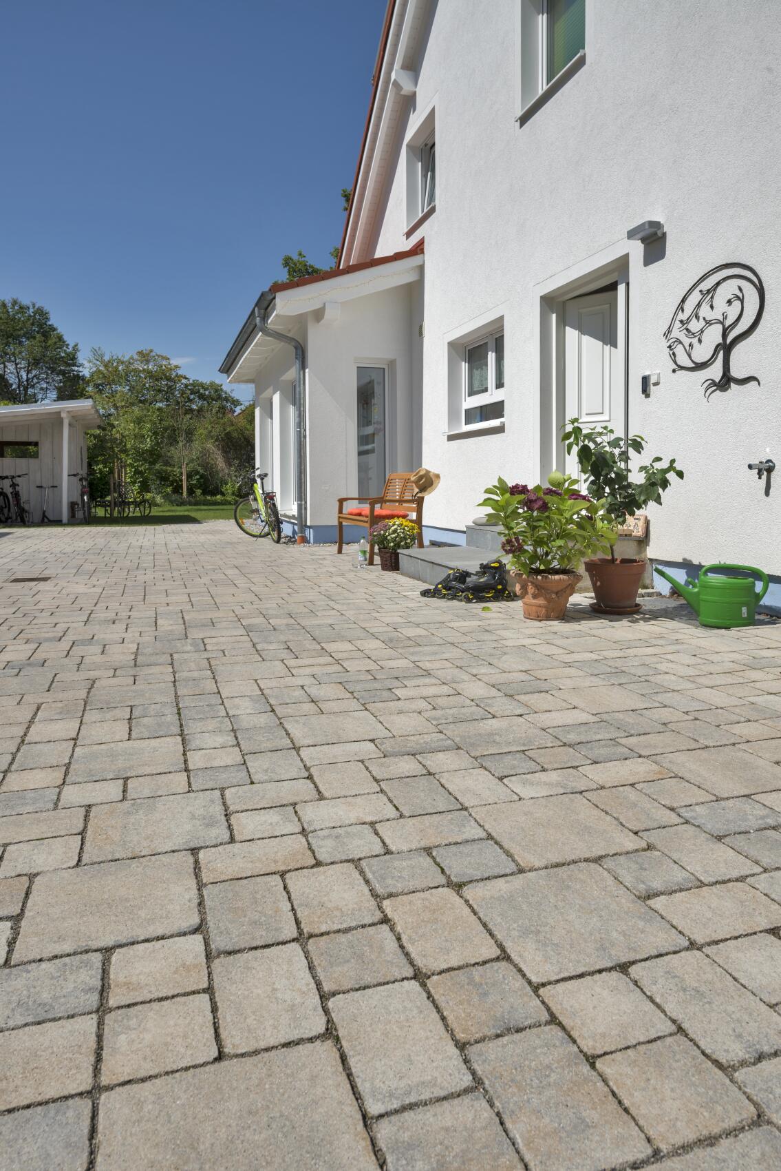 Germania antik Aqua 8 cm Wilder Verband Muschelkalk